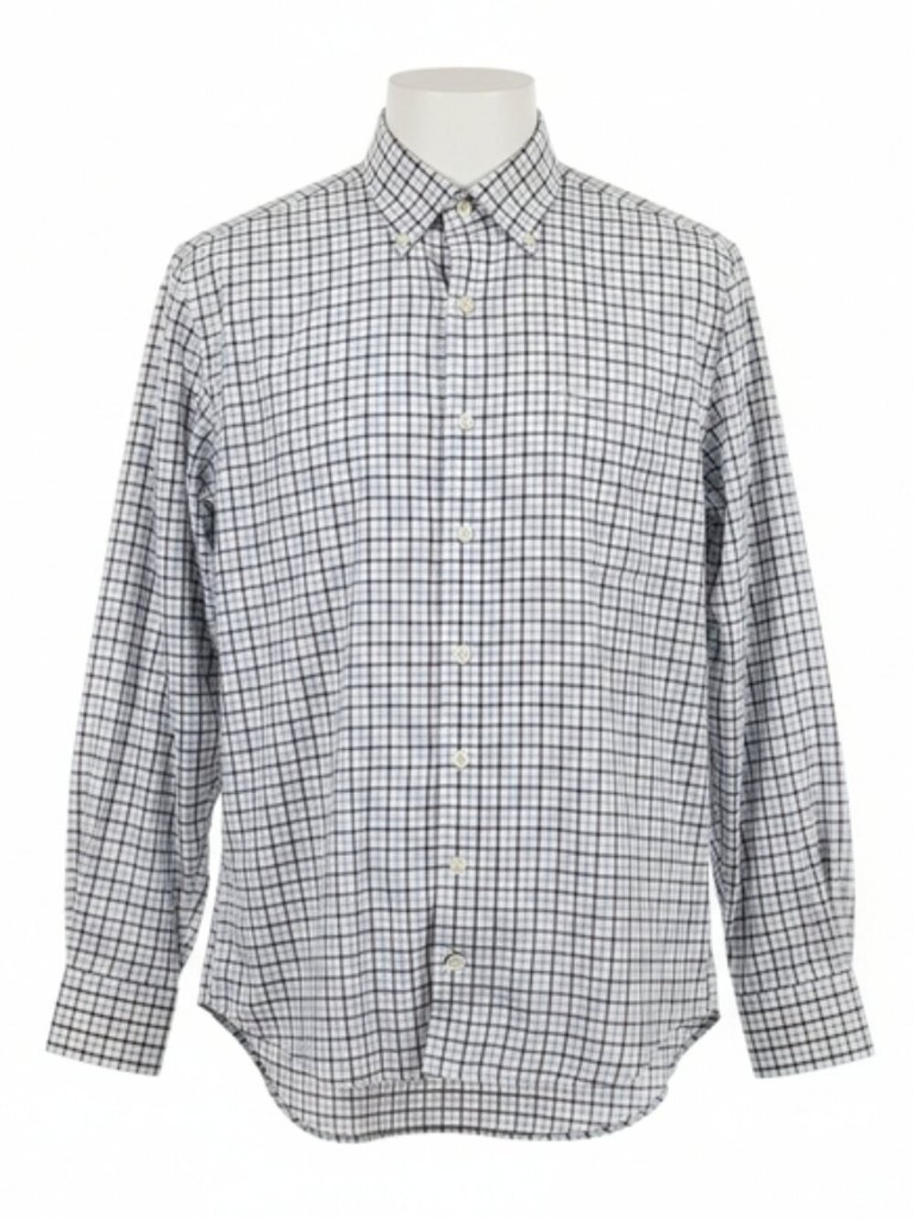 Peter Millar SZ L Button Down LOng Sleeve Preppy Shirt Button Collar Academia